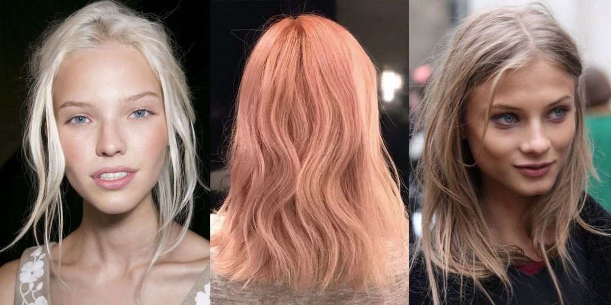 New blonde hair colour trends for summer 2017