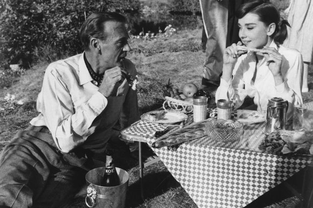 Audrey Hepburn picnic