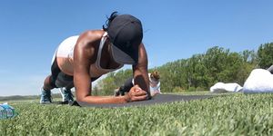 Michelle Obama workout pictures on Instagram