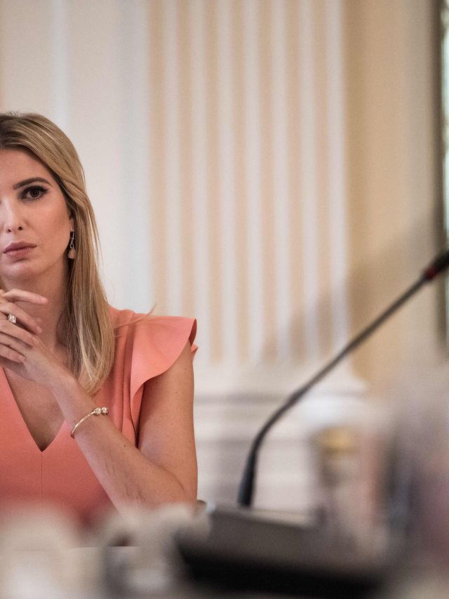 Ivanka Trump, daughter and adviser of US President Donald Trump, attends an American Leadership in Emerging Technology roundtable in the East Room of the White House in Washington, DC, on June 22, 2017