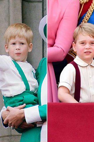 <p>Two years later during the 2017 <a href="http://www.goodhousekeeping.com/life/news/g4441/10-times-prince-george-looked-completely-bored/" target="_blank" data-tracking-id="recirc-text-link">Trooping the Colour</a>, George would wear a&nbsp;suspenders ensemble<span class="redactor-invisible-space" data-verified="redactor" data-redactor-tag="span" data-redactor-class="redactor-invisible-space"> nearly identical to the one his uncle wore to the ceremony in 1988.&nbsp;</span></p>