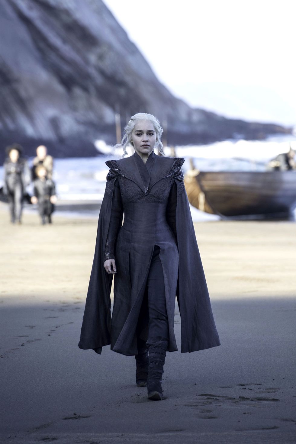 Outerwear, Fashion, Human, Costume, Cape, Photography, Fictional character, Cloak, Coat, Black-and-white, 