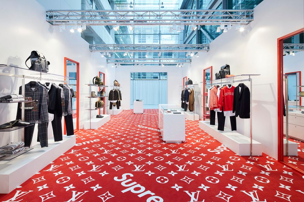 Louis Vuitton x Supreme Makes Its Official Debut