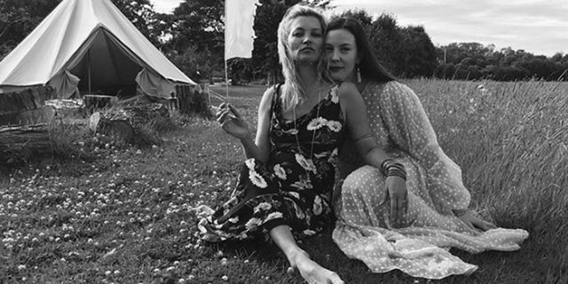 Kate Moss and Liv Tyler 40th birthday party