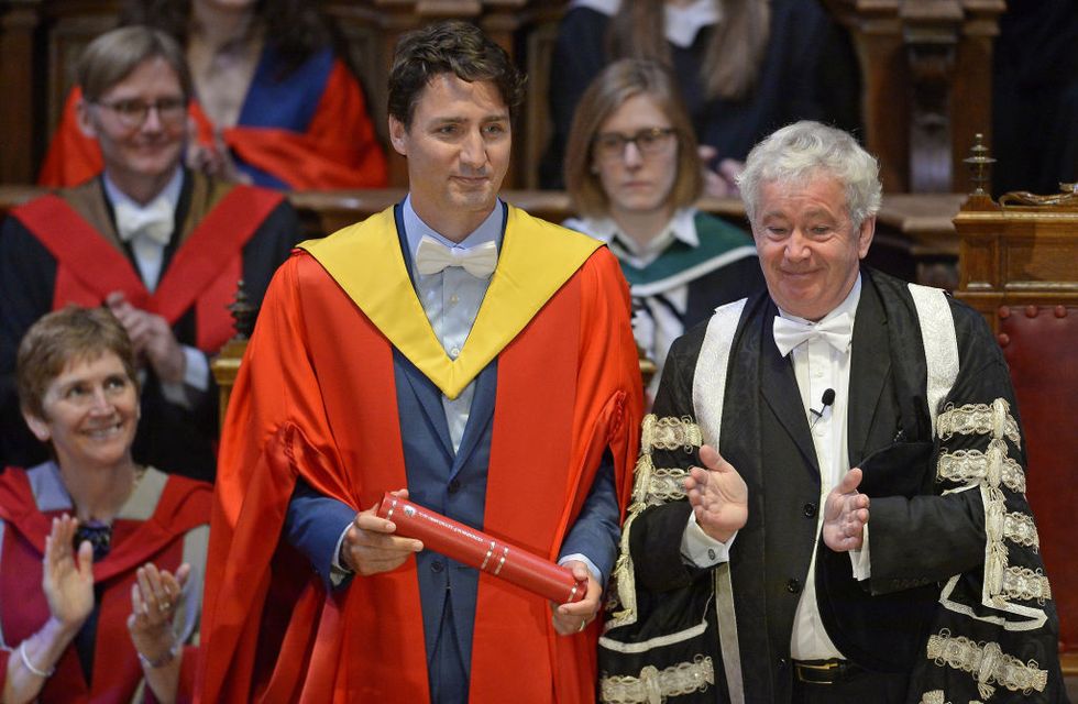 Justin Trudeau honorary degree