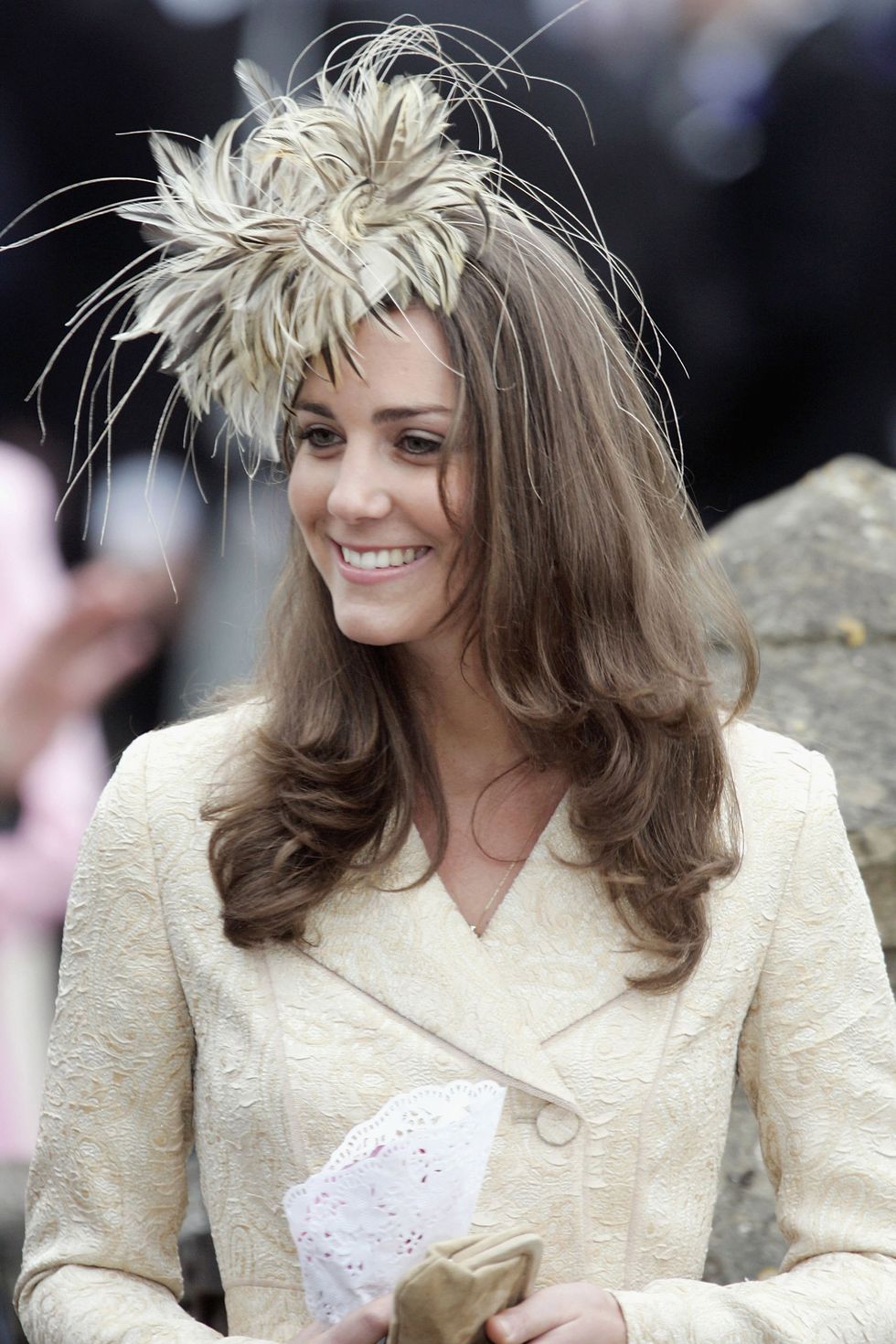 Kate Middleton at a wedding