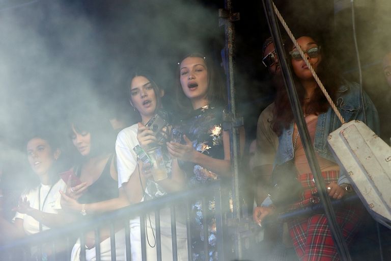 See Pictures Of Kendall Jenner And Bella Hadid At Wireless Kendall Jenner And Bella Hadid