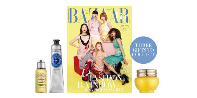 L'Occitane covermount with Harper's Bazaar August