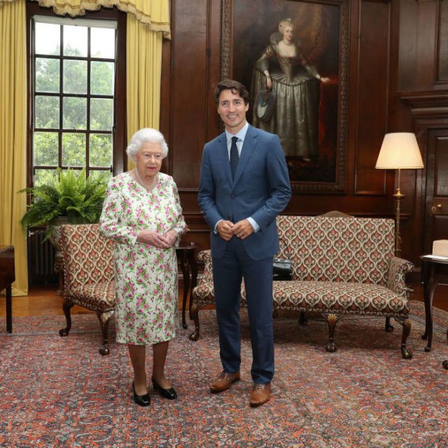The Queen, Justin Trudeau