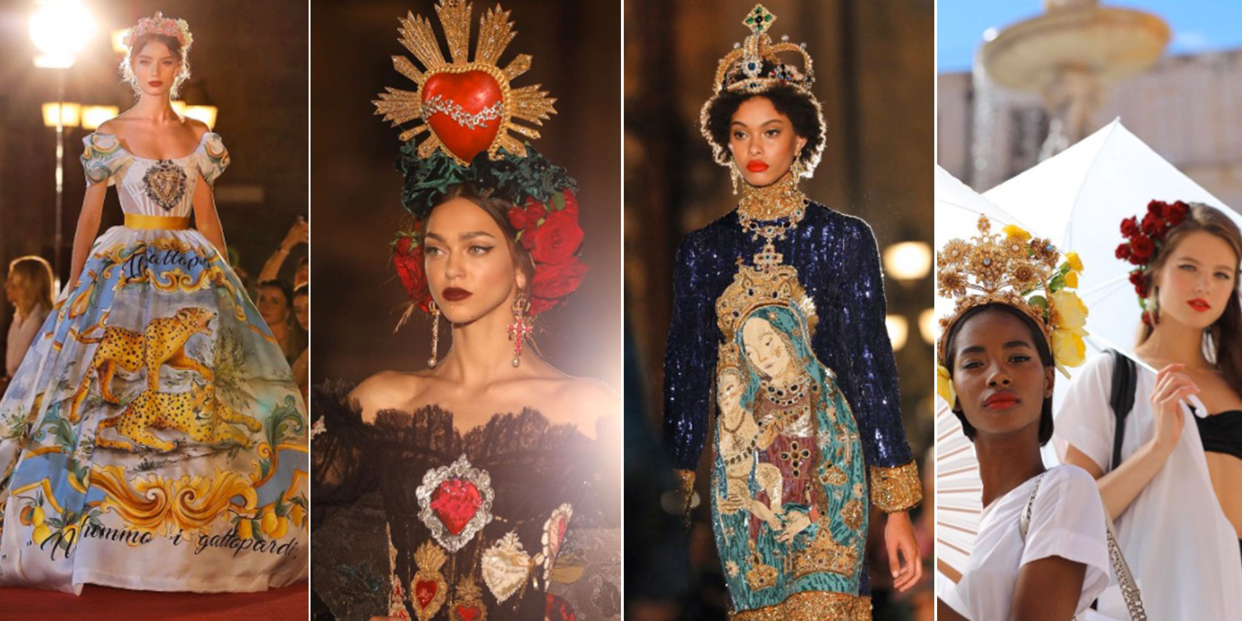 Vuggeviser sjæl Undskyld mig Step inside Dolce & Gabbana's breathtaking Alta Moda show