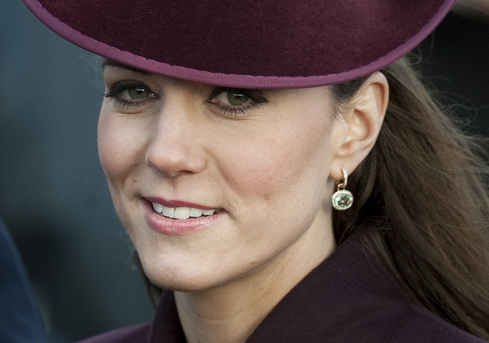 <p>Kate wore this pair of earrings during her first Christmas with the royal family back in 2011. They're by one of her favorite jewelers&nbsp;Kiki McDonough, and are&nbsp;<a href="http://ca.hellomagazine.com/royalty/201112286855/kate-wears-earrings-gift-william/" target="_blank" data-saferedirecturl="https://www.google.com/url?hl=en&amp;q=http://ca.hellomagazine.com/royalty/201112286855/kate-wears-earrings-gift-william/&amp;source=gmail&amp;ust=1499790911007000&amp;usg=AFQjCNEoaVKPUFibyp-obupOwaQYgN0nfg">believed</a>&nbsp;to have been a gift from Prince William.&nbsp;</p>
