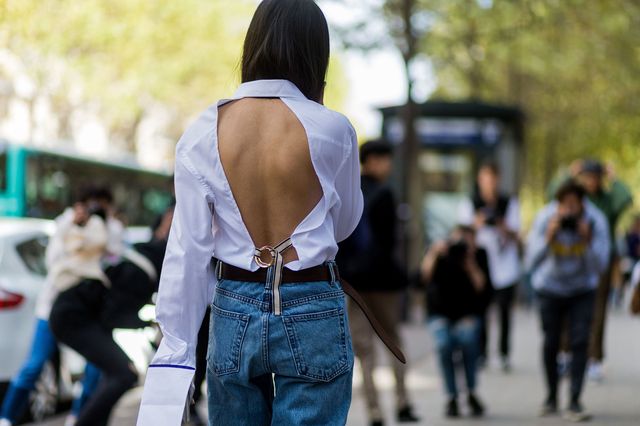 Backless tops, white Jean outfits, summer outfits