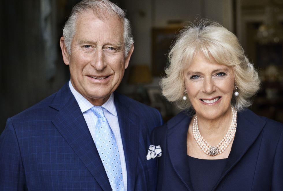 Prince Charles and Camilla - In this handout photo provided by Clarence House, Prince Charles, Prince of Wales and Camilla, Duchess of Cornwall, are photographed by Mario Testino in the Morning Room at Clarence House in May 2017 to mark the Duchess's 70th birthday