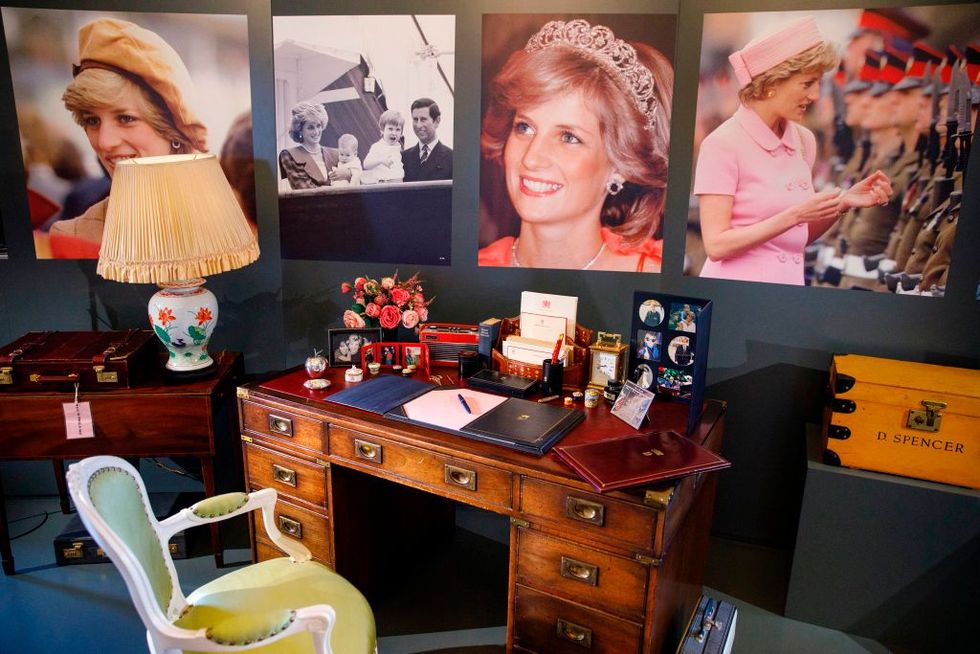 Princess Diana's desk