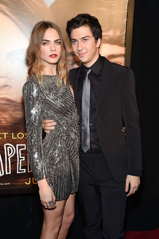 Cara Delevingne and Nat Wolff in 2015