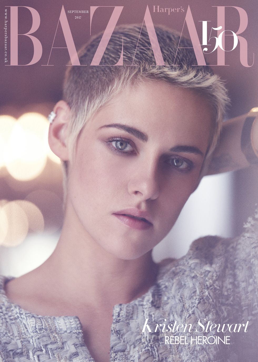 Kristen Stewart in the September 2017 issue of Harper's Bazaar