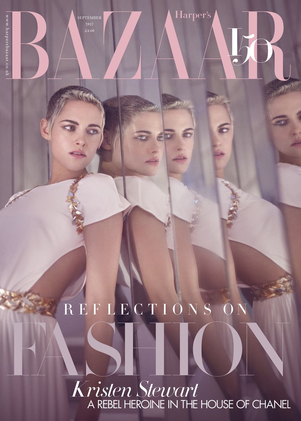 Kristen Stewart for Harper's Bazaar September 2017 issue