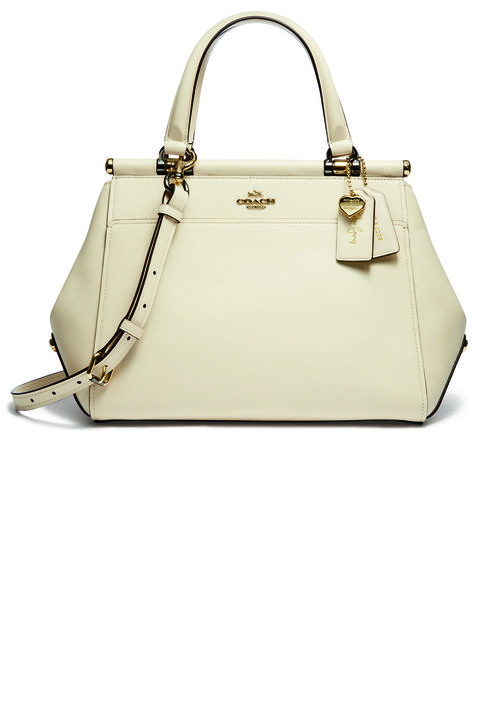 Handbag, Bag, White, Shoulder bag, Fashion accessory, Leather, Beige, Material property, Luggage and bags, Kelly bag, 