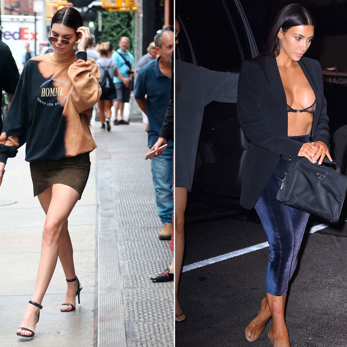 Kendall Jenner's Louis Vuitton Alma BB handbag – Kim Kardashian's