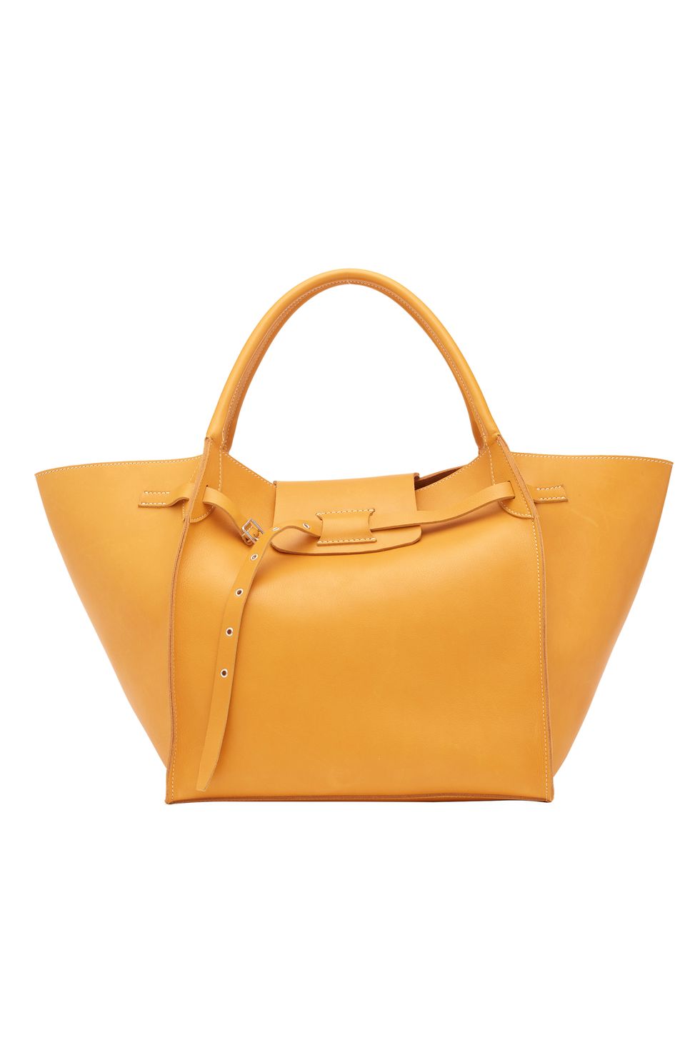 Handbag, Bag, Yellow, Orange, Fashion accessory, Leather, Shoulder bag, Tan, Tote bag, Beige, 