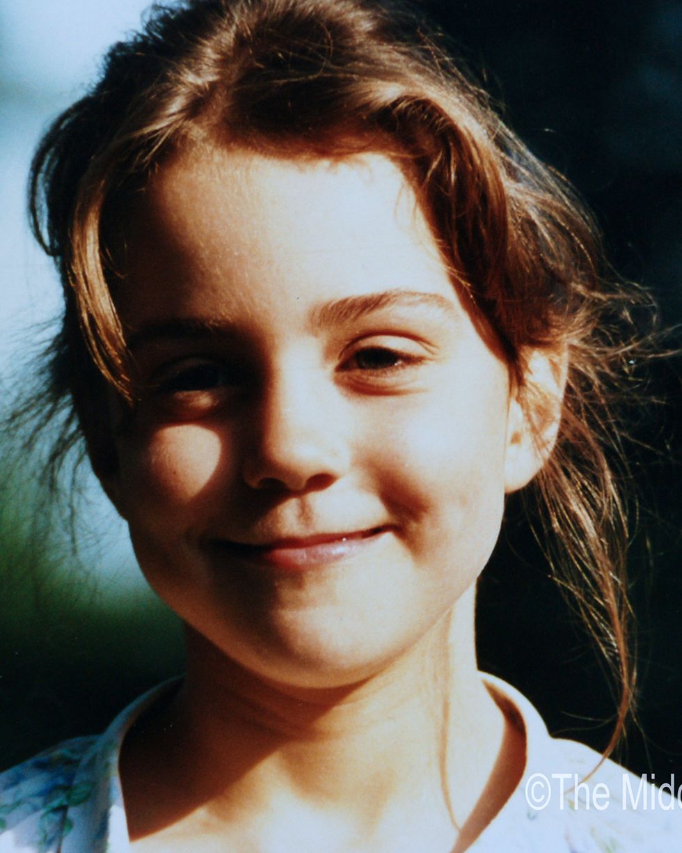 (NO SALES) In this Handout Image provided by Clarence House  www.officialroyalwedding2011.org,  Kate Middleton is pictured aged five.