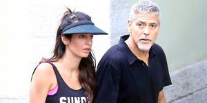 Amal and George Clooney on tennis date