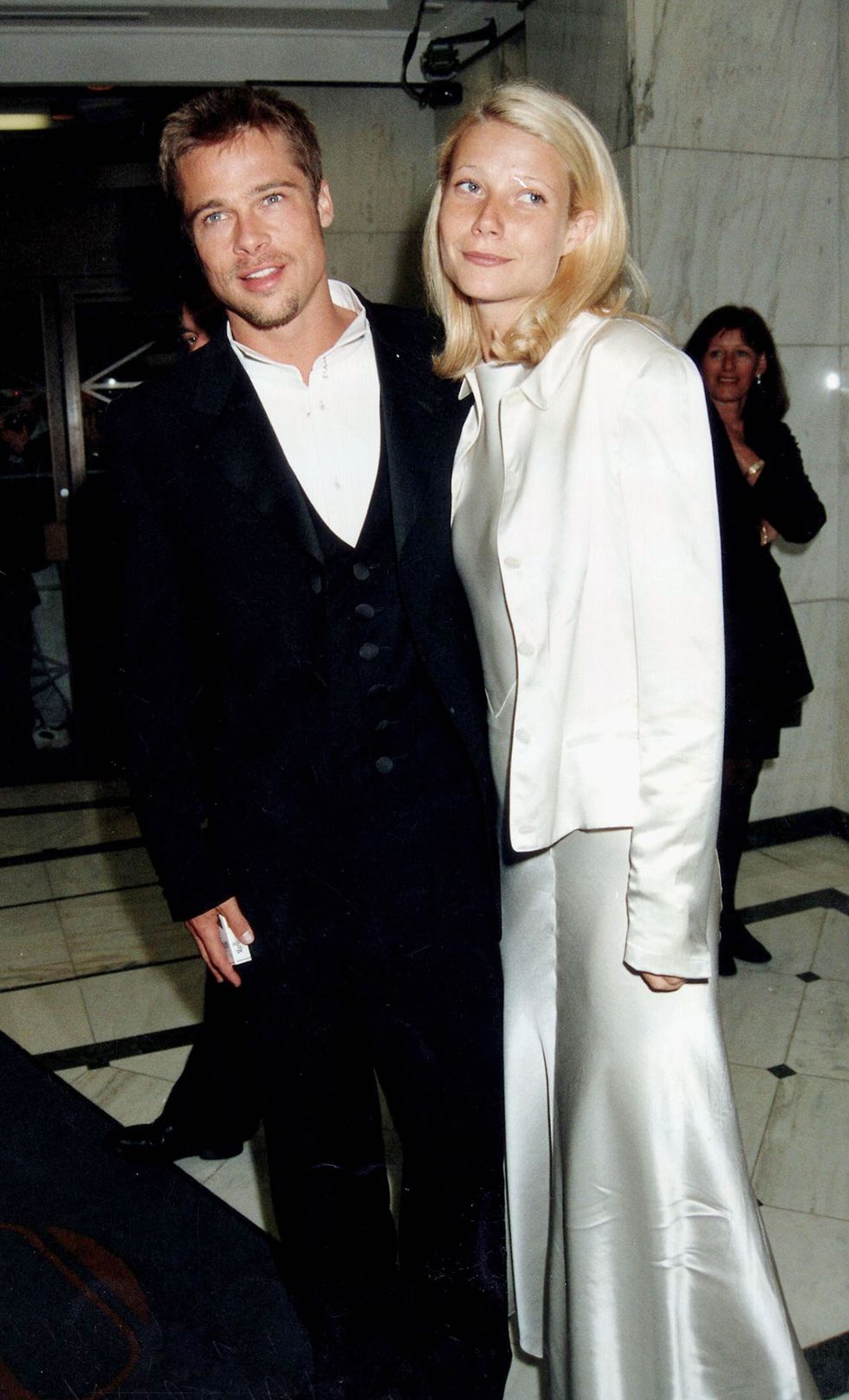 Gwyneth Paltrow and Brad Pitt