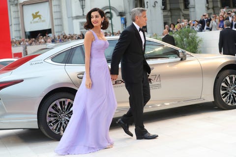 George and Amal Clooney at the Venice Film Festival 2017