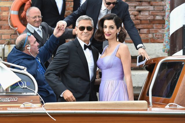 George and Amal Clooney at the Venice Film Festival