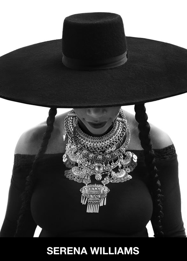 Black, Clothing, Hat, Fashion accessory, Headgear, Black-and-white, Neck, Monochrome photography, Sun hat, Necklace, 