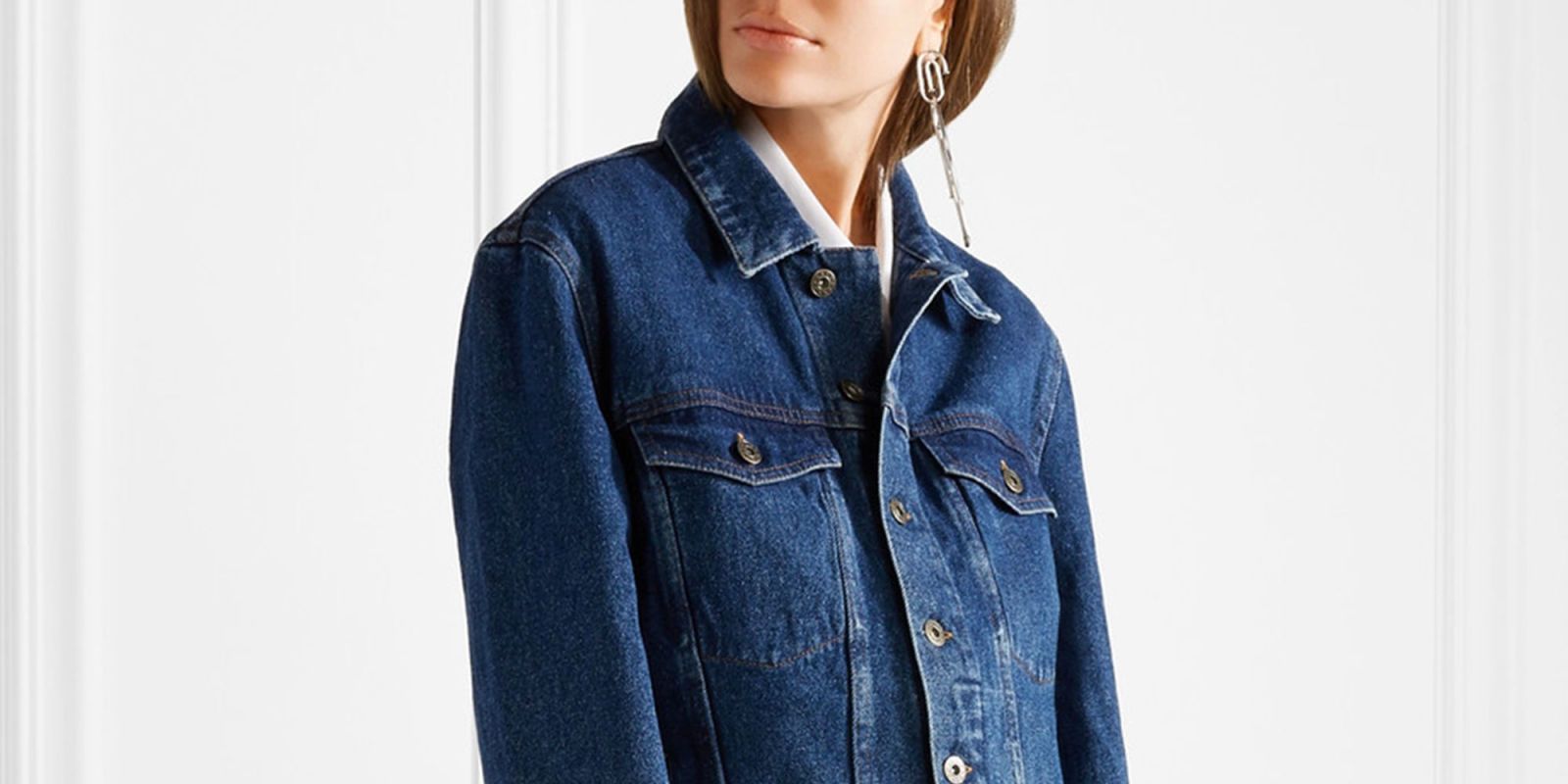 Y project denim jacket long sleeves cheap