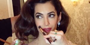 Amal Clooney Venice Film Festival hair and make-up how to