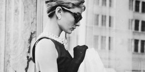 Hair, Shoulder, Photograph, Clothing, Black-and-white, Beauty, Hairstyle, Dress, Retro style, Fashion, 