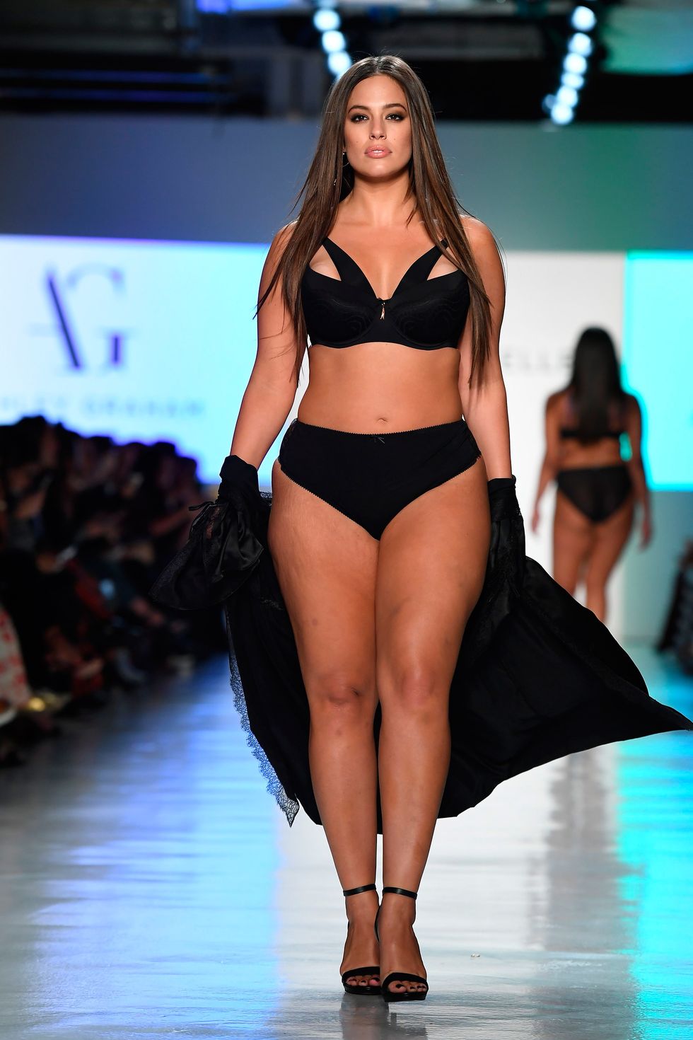 Page 10 of 11 - BigFineWoman: Ashley Graham Flaunts ASSets In Addition Elle  Lingerie