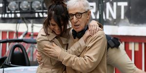 Selena Gomez with Woody Allen