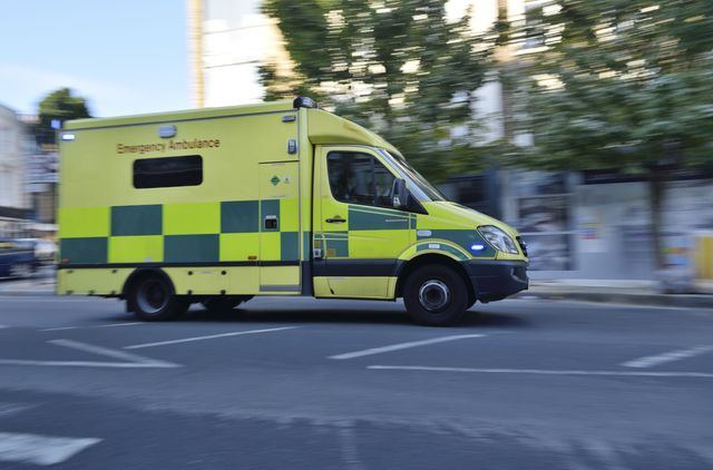 London ambulance racing