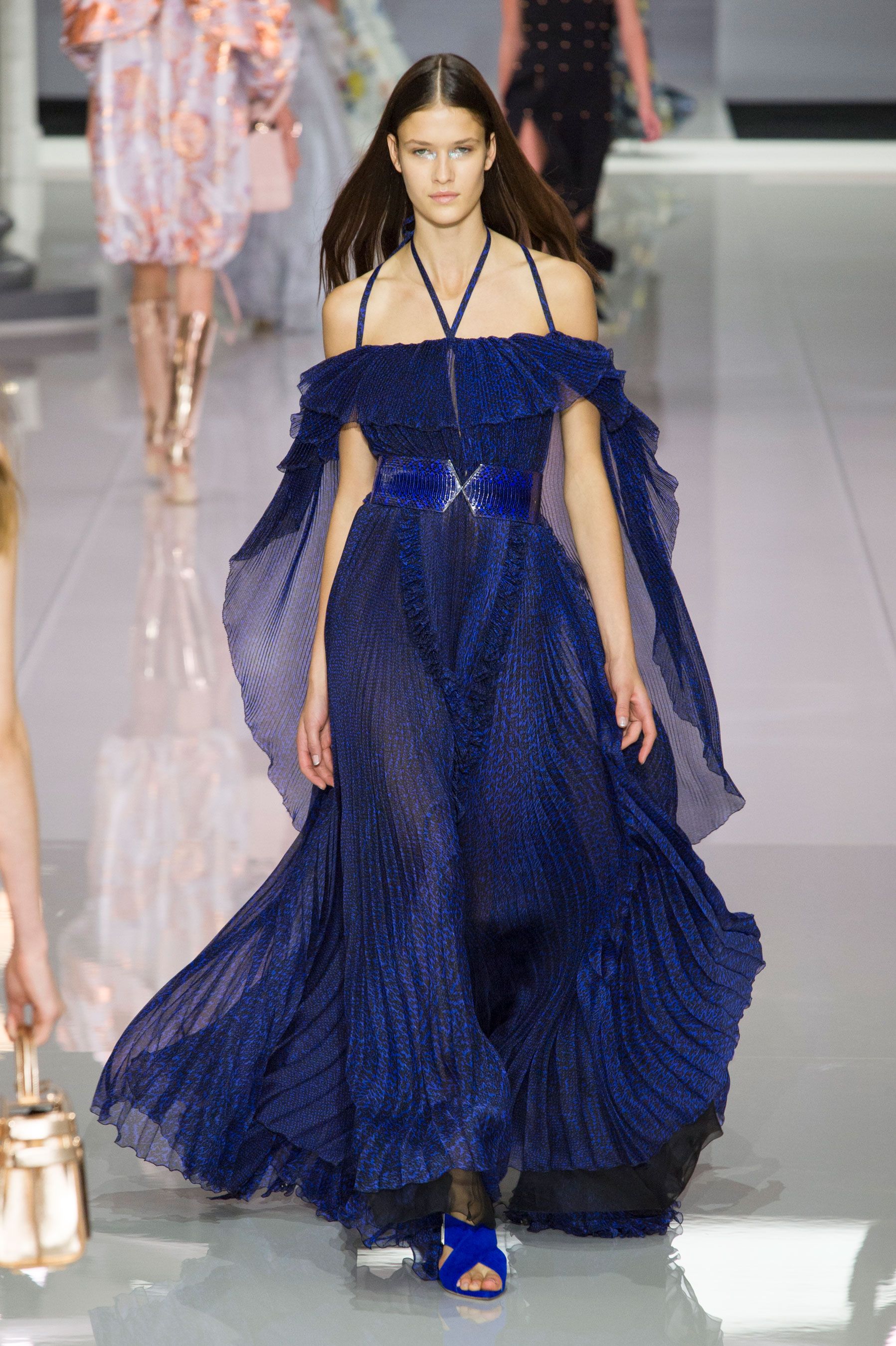 ralph and russo blue dress