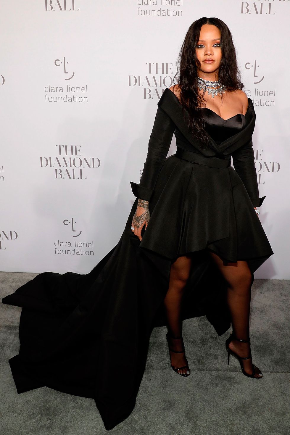 Rihanna at the Diamond Ball