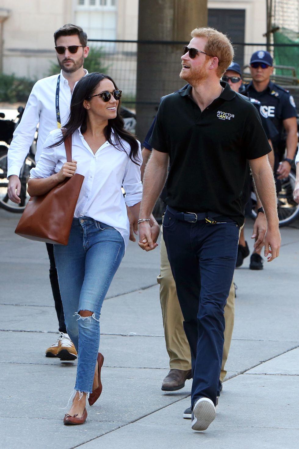 Duke and Duchess of Sussex at the 2017 Invictus Games