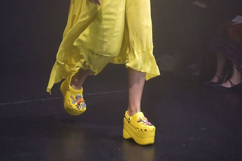 Balenciaga's £600 platform Crocs out they released