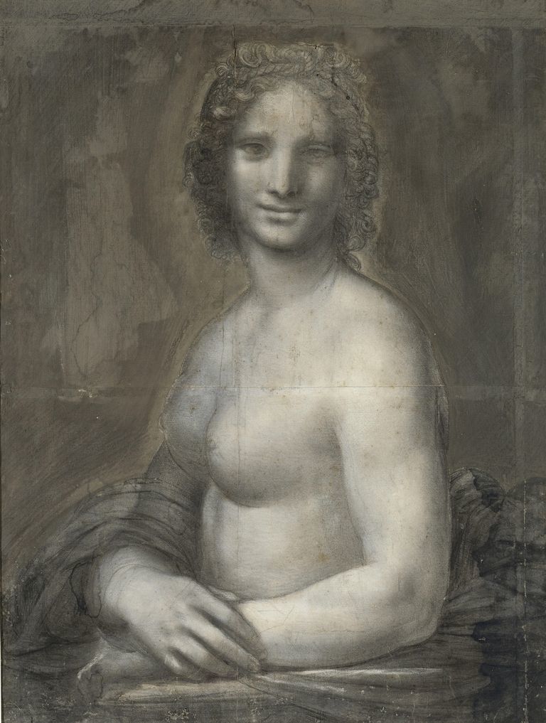 Mona Lisa nude sketch