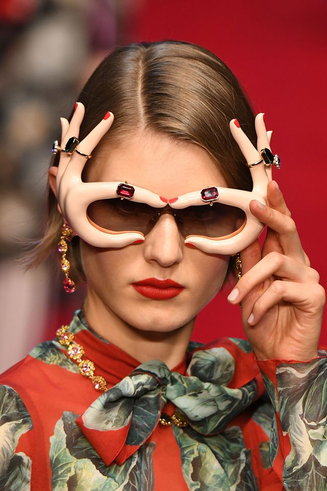 Dolce & Gabbana spring summer 2018 show - best accessories