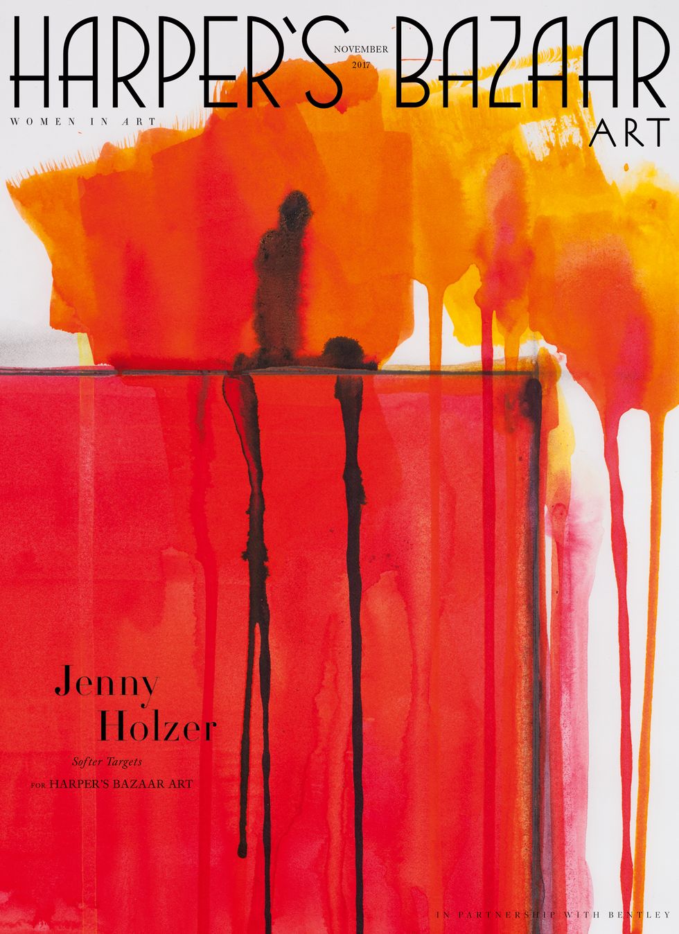 Bazaar art supplement - Jenny Holzer