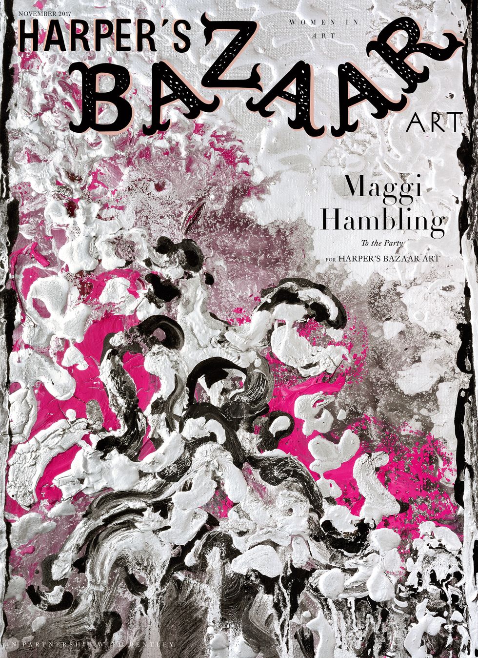 Bazaar art supplement - Maggi Hambling