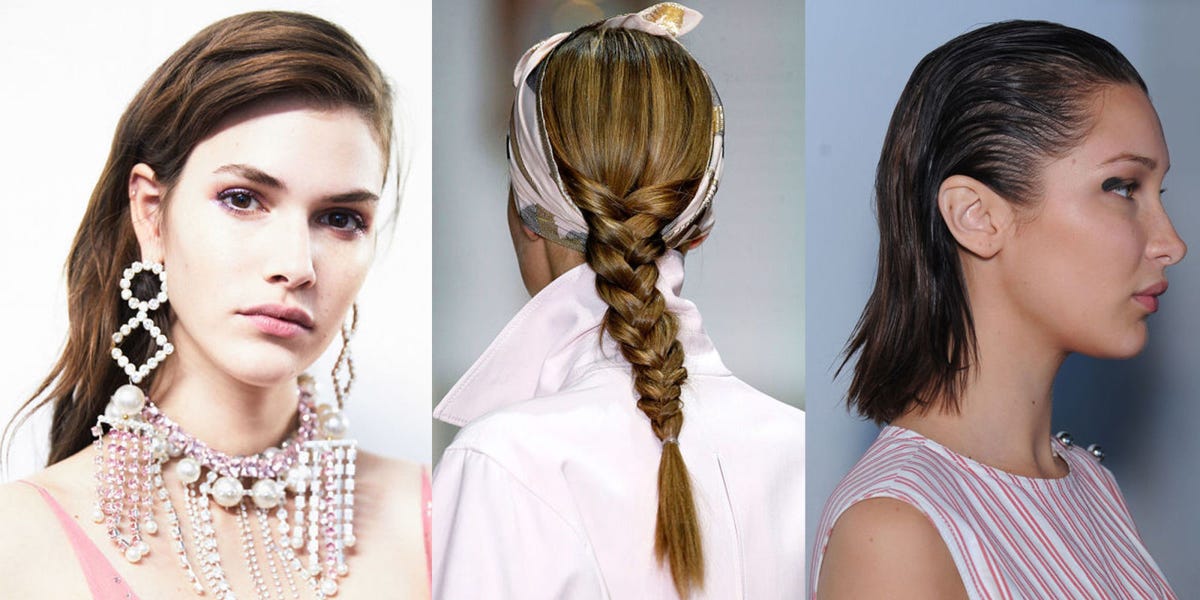 Hair trends for spring summer 2018 - Hair trends from fashion week SS18