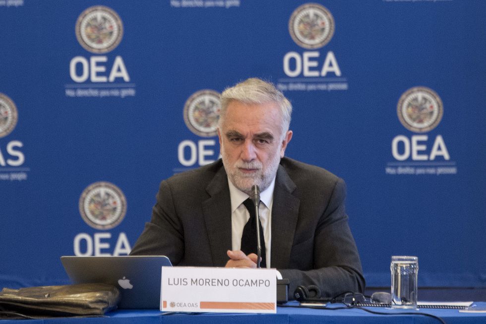 Former International Criminal Court prosecutor Luis Moreno Ocampo