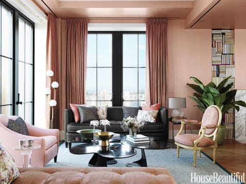 Pink Rooms Ideas For Room Decor And Designs Image Jonny Valiant Salmon Pink Living Room