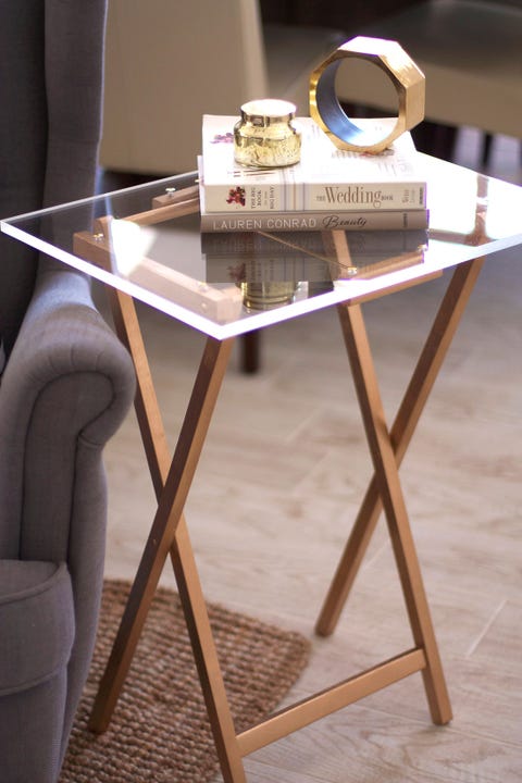 Diy Trays Easy To Make Acrylic Tv Tray Image
