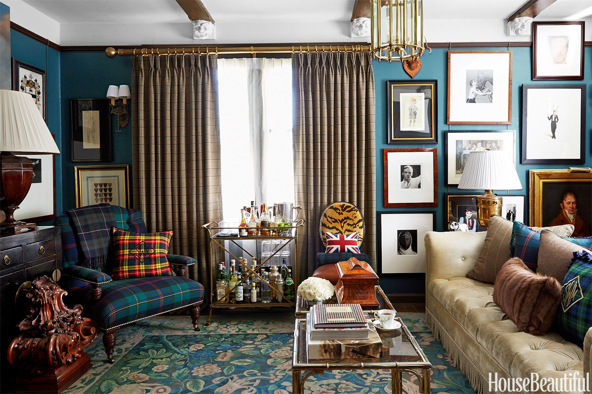 ralph lauren decorated rooms