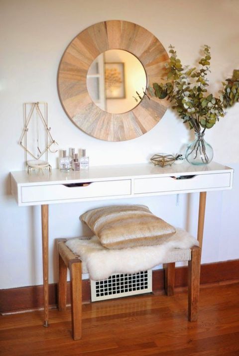 13 Furniture Makeovers You Won T, Vanity Table Top Ikea